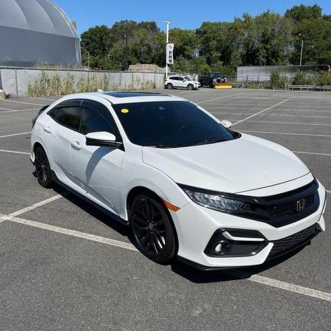 Photo of 2021 Platinum White Pearl Honda Civic