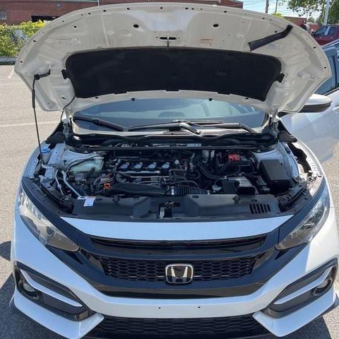 Photo of 2021 Platinum White Pearl Honda Civic