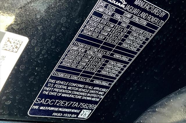 Photo of 2026 Santorini Black Jaguar F-PACE