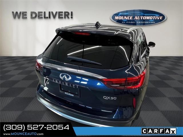Photo of 2019 Hermosa Blue INFINITI QX50