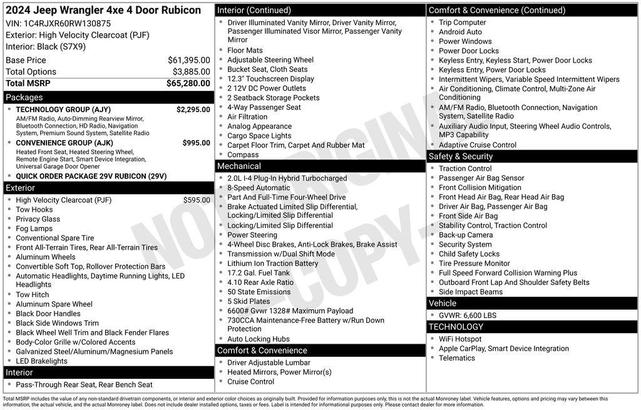 Photo of 2024 High Velocity Clearcoat Jeep Wrangler 4xe
