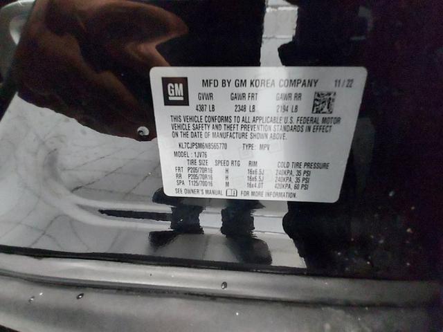Photo of 2022 Mosaic Black Metallic Chevrolet Trax