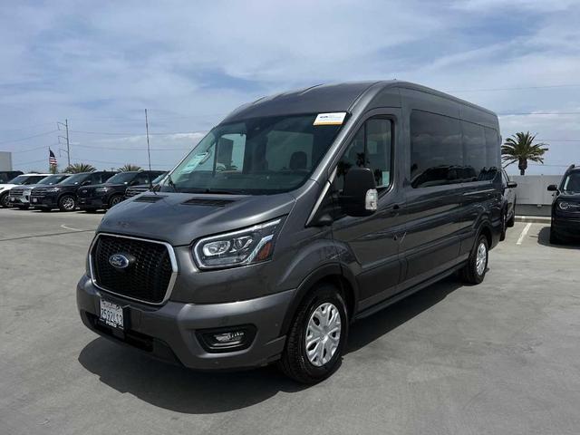 Photo of 2023 Carbonized Gray Metallic Ford Transit-350