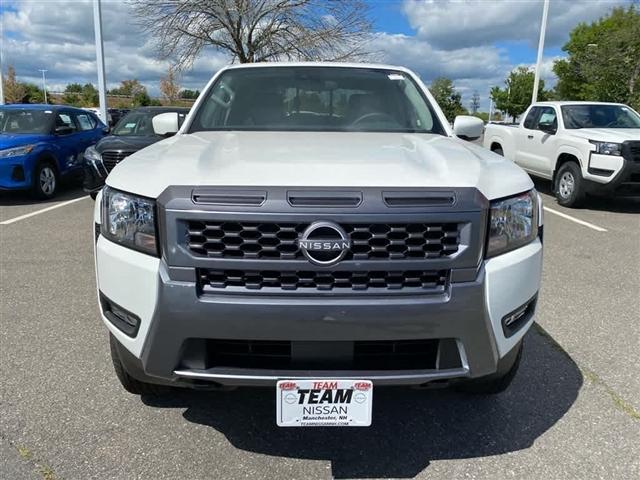 Photo of 2025 Glacier White Nissan Frontier