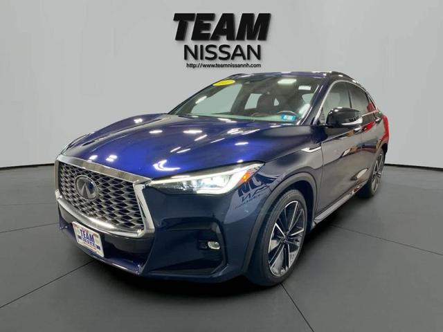 Photo of 2022 Hermosa Blue INFINITI QX55