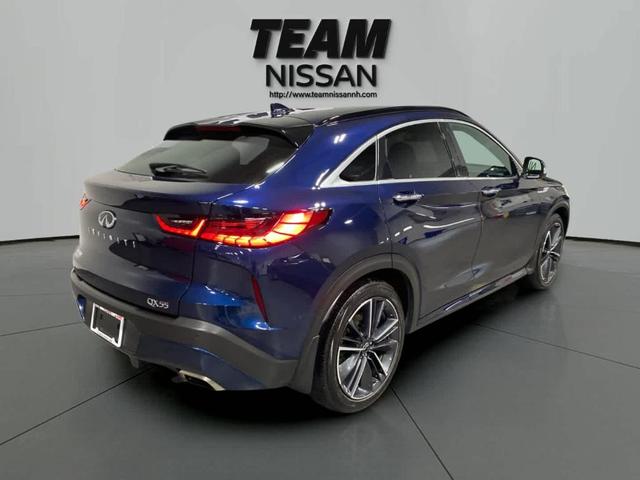 Photo of 2022 Hermosa Blue INFINITI QX55