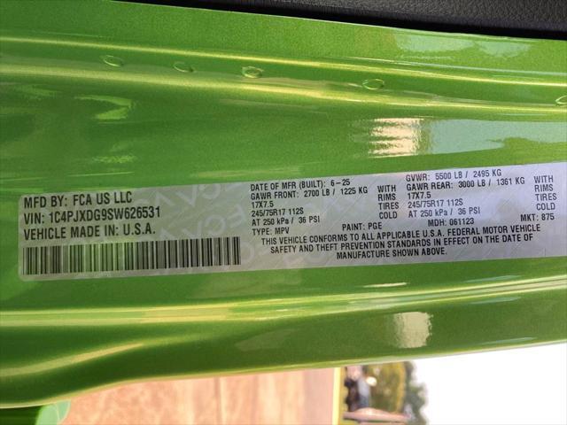 Photo of 2025 Mojito Clearcoat Jeep Wrangler