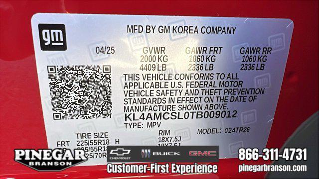 Photo of 2026 Brilliant Red Buick Encore GX