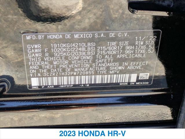 Photo of 2023 BLACK Honda HR-V