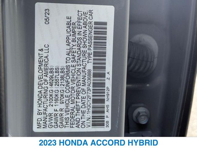 Photo of 2023 GRAY Honda Accord Hybrid