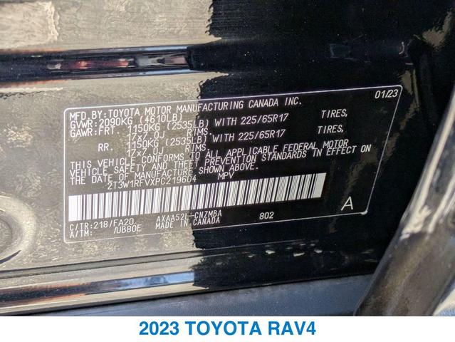 Photo of 2023 BLACK Toyota RAV4
