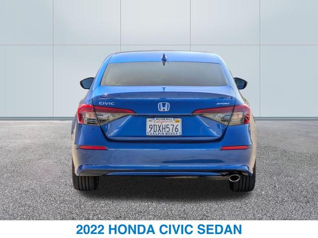 Photo of 2022 BLUE Honda Civic