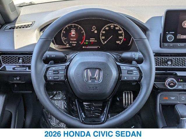 Photo of 2026 Platinum White Pearl Honda Civic