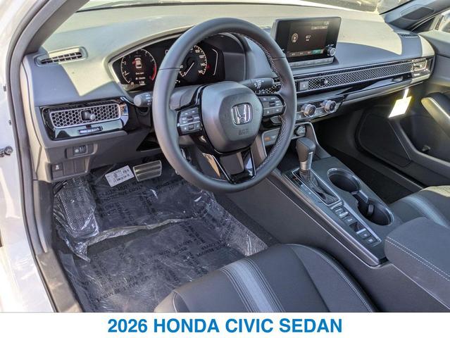 Photo of 2026 Platinum White Pearl Honda Civic