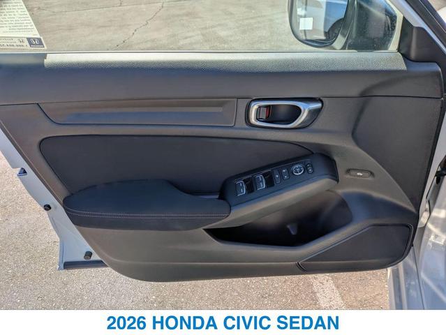 Photo of 2026 Platinum White Pearl Honda Civic