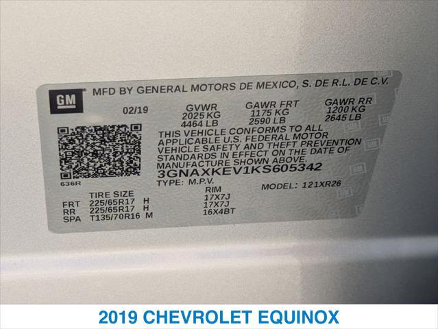 Photo of 2019 SILVER Chevrolet Equinox