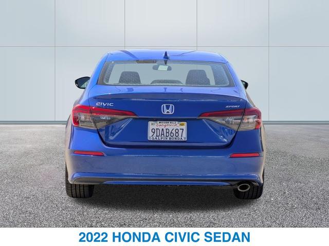 Photo of 2022 BLUE Honda Civic