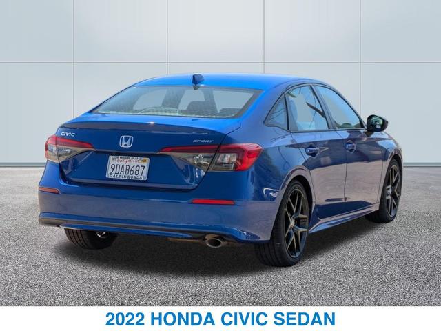 Photo of 2022 BLUE Honda Civic