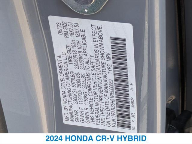 Photo of 2024 GRAY Honda CR-V Hybrid