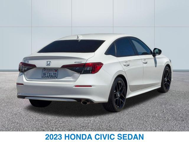 Photo of 2023 WHITE Honda Civic