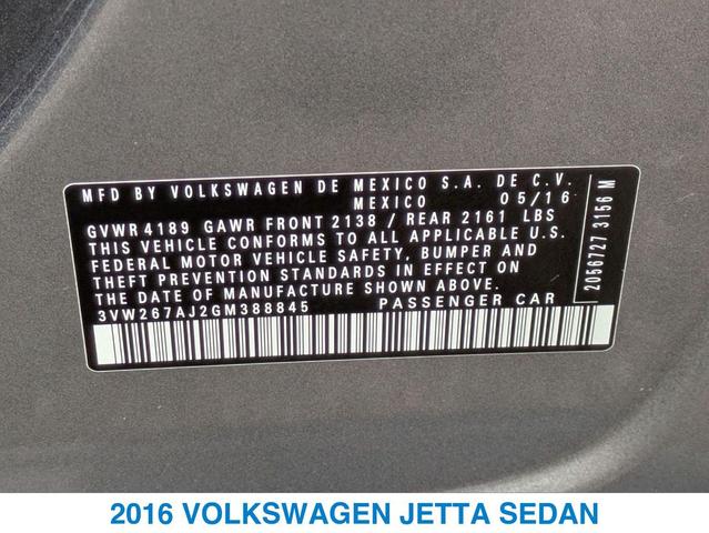 Photo of 2016 GRAY Volkswagen Jetta
