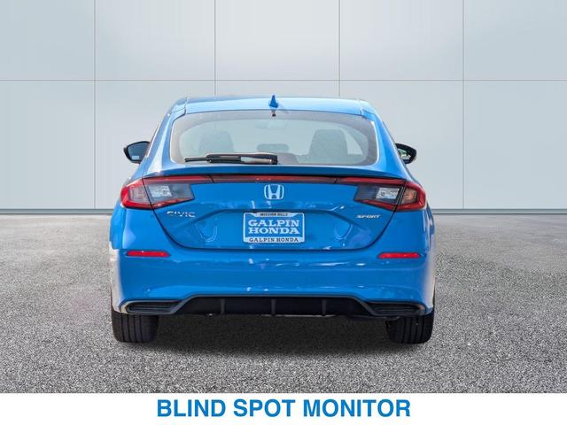 Photo of 2025 Boost Blue Pearl Honda Civic