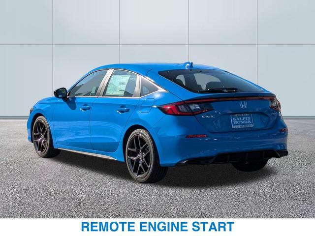 Photo of 2025 Boost Blue Pearl Honda Civic