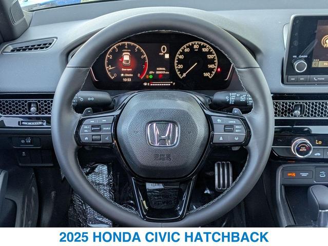 Photo of 2025 Boost Blue Pearl Honda Civic