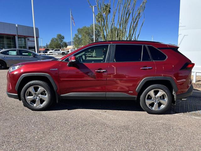 Photo of 2019 Ruby Flare Pearl Toyota RAV4 Hybrid