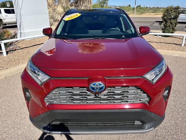 Photo of 2019 Ruby Flare Pearl Toyota RAV4 Hybrid