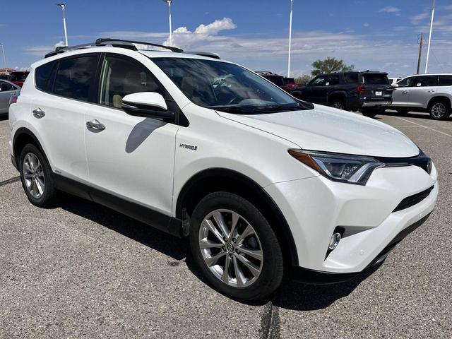 Photo of 2018 Blizzard Pearl Toyota RAV4 Hybrid