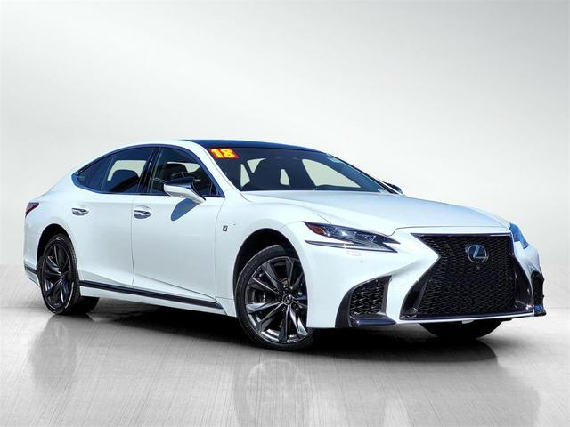 Photo of 2018 Ultra White Lexus LS 500