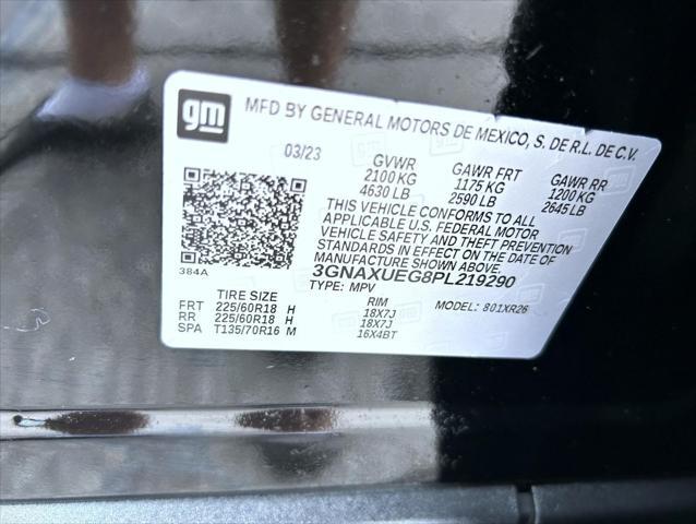 Photo of 2023 Mosaic Black Metallic Chevrolet Equinox