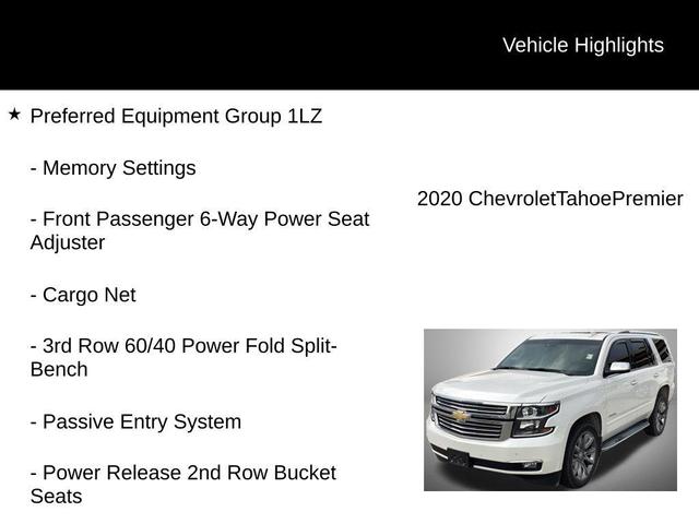 Photo of 2020 Iridescent Pearl Tricoat Chevrolet Tahoe