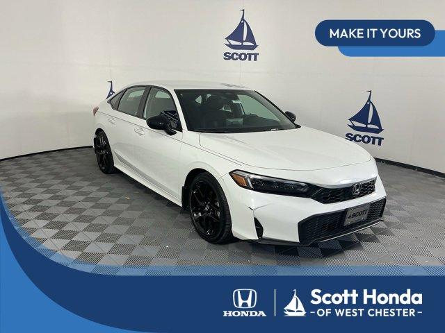 Photo of 2025 Platinum White Pearl Honda Civic