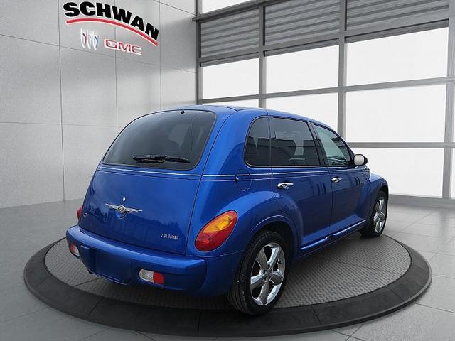 Photo of 2003 blue Chrysler PT Cruiser