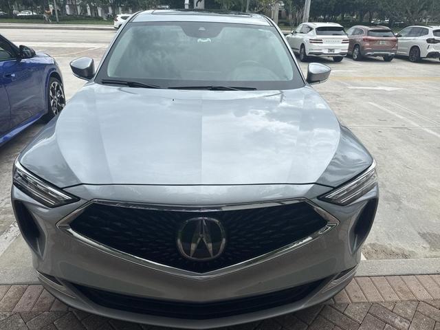 Photo of 2023 Liquid Carbon Metallic Acura MDX