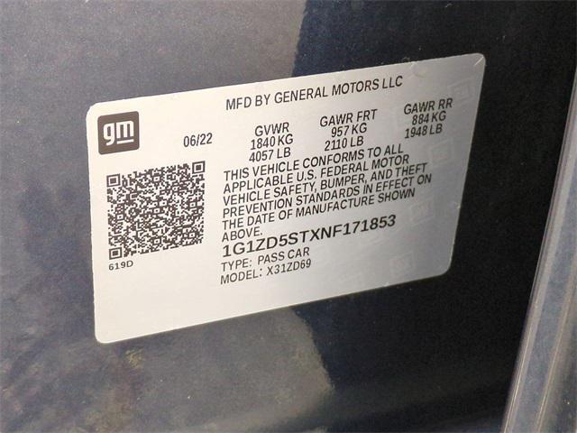 Photo of 2022 Northsky Blue Metallic Chevrolet Malibu