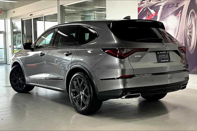 Photo of 2023 Liquid Carbon Metallic Acura MDX