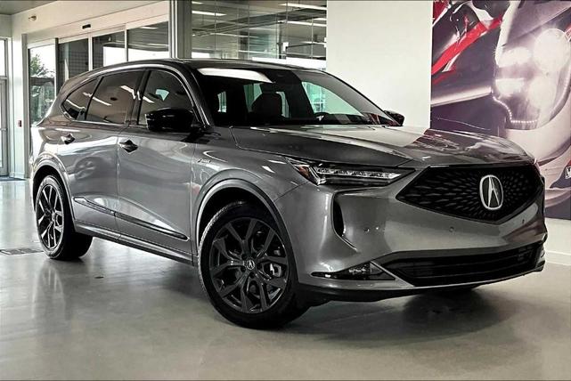 Photo of 2023 Liquid Carbon Metallic Acura MDX