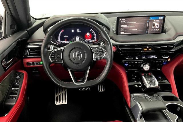 Photo of 2023 Liquid Carbon Metallic Acura MDX