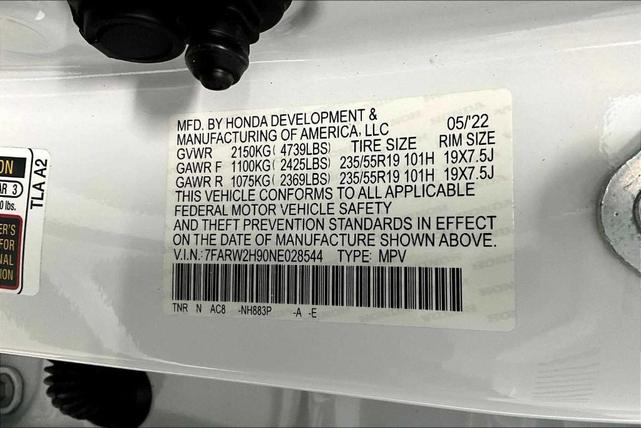 Photo of 2022 Platinum White Pearl Honda CR-V