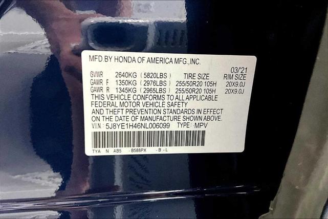 Photo of 2022 Fathom Blue Pearl Acura MDX