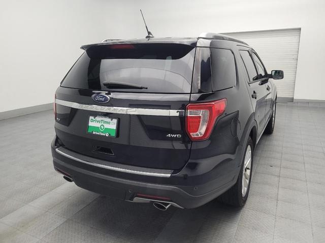 Photo of 2018 Shadow Black Ford Explorer
