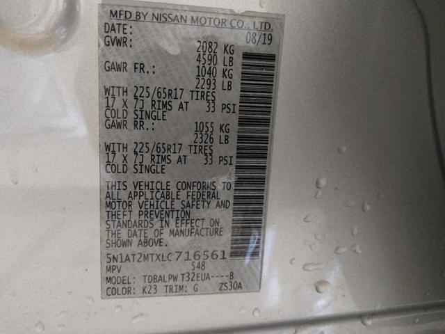 Photo of 2020 Brilliant Silver Metallic Nissan Rogue