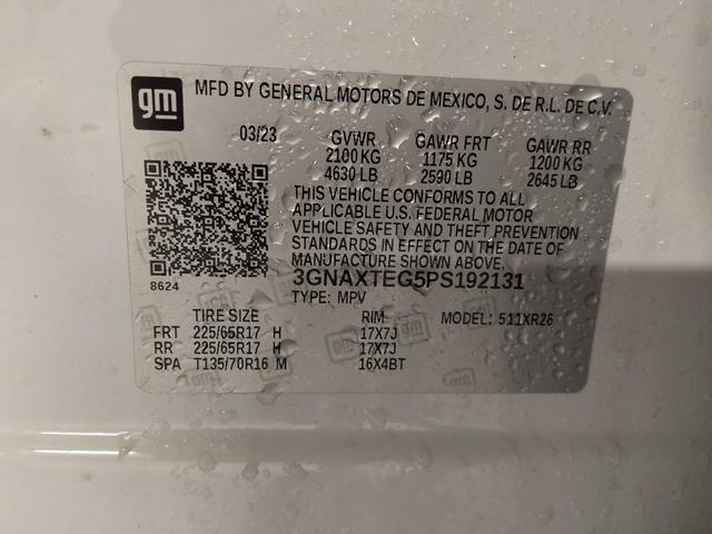 Photo of 2023 Summit White Chevrolet Equinox
