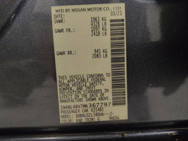 Photo of 2021 Gun Metallic Nissan Altima