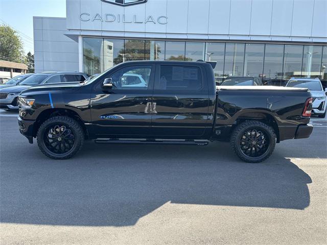 Photo of 2021 Diamond Black Crystal Pearlcoat RAM 1500