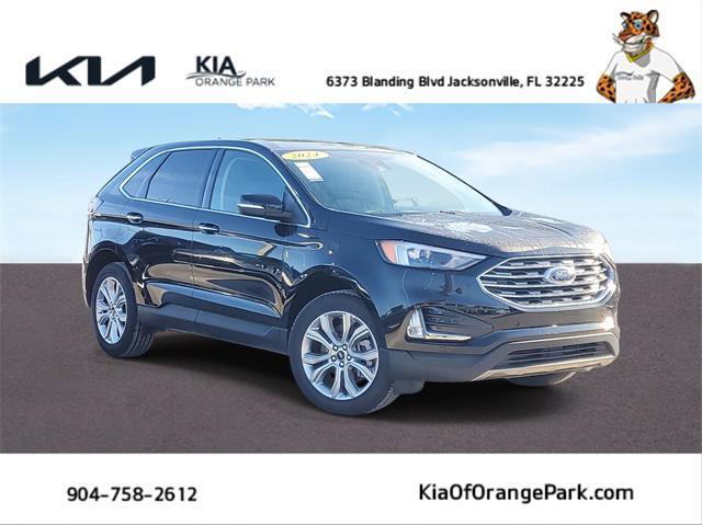 Photo of 2024 Black Metallic Ford Edge