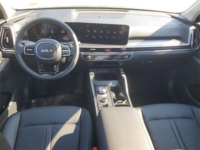 Photo of 2025 Cityscape Green Kia Sorento Hybrid
